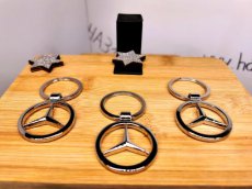 Sleutelhanger Mercedes Benz silver